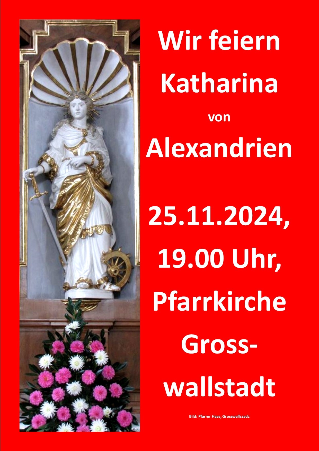 Grosswallstadt Plakat Katharina 2024